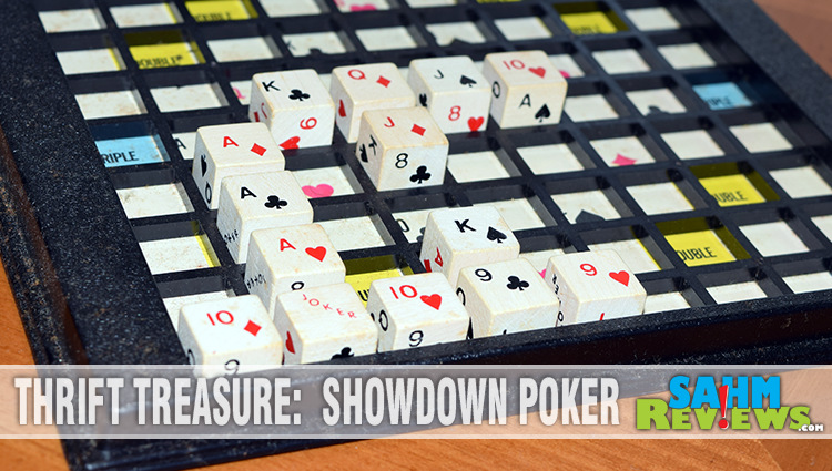 Vintage Showdown Poker Game 