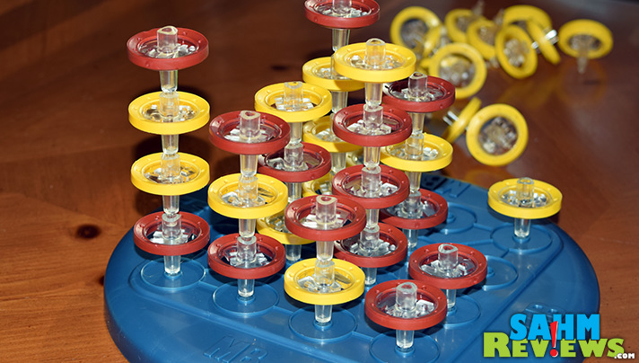 Yet another title from the Connect 4 world, Connect 4 Stackers takes the game to a whole new dimension. Read about it in this week's Thrift Treasure! - SahmReviews.com