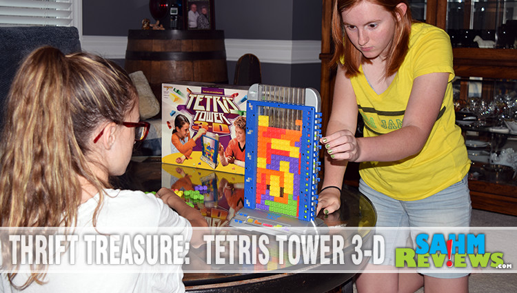 Tetris Tower 3D Electronic Game By Radica - Complete & Working