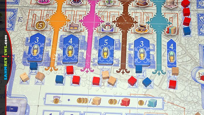 Games aren't educational for just kids - adults can learn too! Lisboa by Eagle-Gryphon Games told us the story of how Lisbon survived three tragedies! - SahmReviews.com