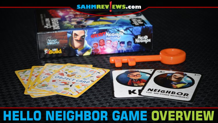  Arcane Wonders Hello Neighbor The Secret Neighbor Party Game ,  Blue : Toys & Games